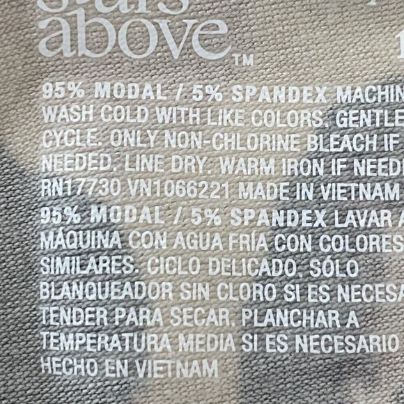 Stars Above Womens Leopard Animal Print Top and Pants Pajama Set 1X, 2X, 3X, 4X - Picture 13 of 15